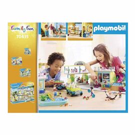 Playmobil Family Fun Μπανγκαλόου Με Πισίνα 70435 Playmobil | Playmobil στο MarkCenter