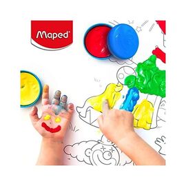 Δακτυλομπογιές Σε Βαζάκι 80grx4 Maped | Είδη Ζωγραφικής στο MarkCenter