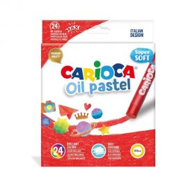 Λαδοπαστέλ Carioca 10mm 24 Χρώματα Carioca | Είδη Ζωγραφικής στο MarkCenter