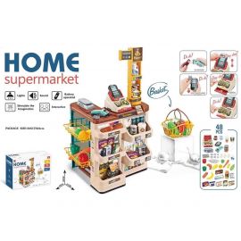 Super Market με καλάθι, scanner, pos και ταμειακή μηχανή Zita Toys | Ρόλων - Μίμησης στο MarkCenter