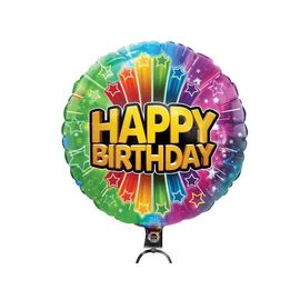 Large bright balloon Happy Birthday Illooms 1Pc Giochi Preziosi | Gift Items στο MarkCenter