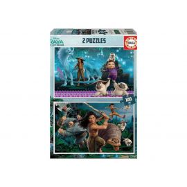 Παζλ 2Χ100 Raya and the last Dragon Educa Remoundo | Πάζλ στο MarkCenter