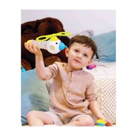 Lalaboom Βρεφικό παιχνίδι μίνι κύβος με 4 τεμάχια χάντρες AS Company | Παιχνίδια Bebe στο MarkCenter