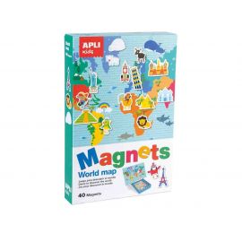 Μαγνητάκια Παγκόσμιος Χάρτης | APLI 16494 APLI | Παιχνίδια για Αγόρια στο MarkCenter