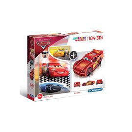 Clementoni Kids Puzzle 3D Cars 104 Pcs Clementoni | Puzzles στο MarkCenter