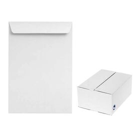 Envelope Bag White Sticker 23x32cm A4 Box OEM | Papper Supplies στο MarkCenter