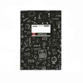 Τετράδιο Special Doodles Ριγέ Μαύρο Typotrust | Σχολικά Τετράδια στο MarkCenter