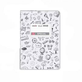 Τετράδιο Special Doodles Ριγέ Άσπρο Typotrust | Σχολικά Τετράδια στο MarkCenter