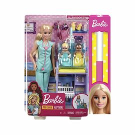 Λαμπάδα Barbie Παιδίατρος Σετ Παιχνιδιού | GKH23-0 Mattel | Πασχαλινές λαμπάδες στο MarkCenter
