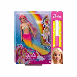 Λαμπάδα Barbie Γοργόνα Μεταμόρφωση Ουράνιο Τόξο | GTF89-0 Mattel | Πασχαλινές λαμπάδες στο MarkCenter