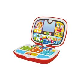 Baby Clementoni Βρεφικό Παιχνίδι Baby Laptop (Μιλάει Ελληνικά) 1000-63375 AS Company | Παιχνίδια Bebe στο MarkCenter