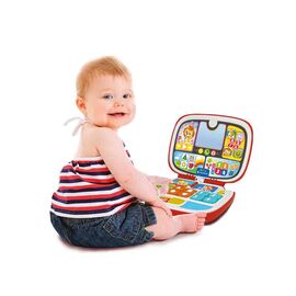 Baby Clementoni Βρεφικό Παιχνίδι Baby Laptop (Μιλάει Ελληνικά) 1000-63375 AS Company | Παιχνίδια Bebe στο MarkCenter