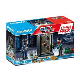 Playmobil City Action - Starter Pack Σύλληψη Διαρρήκτη Χρηματοκιβωτίου | 70908 Playmobil | Playmobil στο MarkCenter