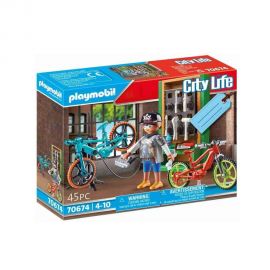 Playmobil City Life - Gift Set Συνεργείο Ποδηλάτων | 70674 Playmobil | Playmobil στο MarkCenter