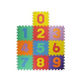 Educational Children's Floor Puzzle with Numbers 10 pcs Group | Unisex Toys στο MarkCenter