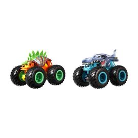 Hot Wheels Monster Trucks - Σετ με 2 Οχήματα FYJ64 Mattel | Οχήματα στο MarkCenter