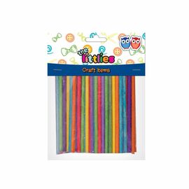 Cylindrical Colored Craft Sticks 4x100mm 100pcs The Littlies | 000646521 Διακάκης  | School Supplies στο MarkCenter