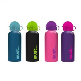 Παγούρι Αλουμινίου Must Διάφορα Χρώματα 500ml Must Team | Παγουράκια - Δοχεία Φαγητού στο MarkCenter