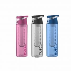 Πλαστικό Παγούρι με Φίλτρο Tritan Must  Διάφορα Χρώματα 700ml Must Team | Παγουράκια - Δοχεία Φαγητού στο MarkCenter