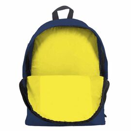 Τσάντα Πλάτης με 1 Θήκη Must Monochrome Plus Colored Inside Μπλε Navy | 000584610 Must | Σχολικές Τσάντες - Κασετίνες στο MarkCenter