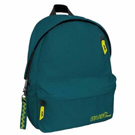 Τσάντα Πλάτης με 1 Θήκη Must Monochrome Plus Colored Inside Πράσινο | 000584609 Must | Τσάντες Σχολικές - Τσαντάκια στο MarkCenter