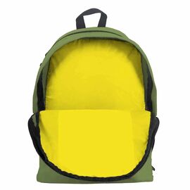Τσάντα Πλάτης με 2 Θήκες Must Monochrome Plus Colored Inside Λαδί | 000584940 Must | Σχολικές Τσάντες - Κασετίνες στο MarkCenter