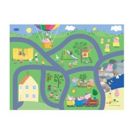 Peppa Pig Megamat Μεγάλο με Οχηματάκι Giochi Preziosi | Παιχνίδια Bebe στο MarkCenter