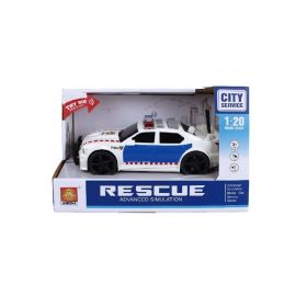 Λαμπάδα Αστυνομικό Όχημα με Φώτα & Ήχους 1:20 Group | Πασχαλινές λαμπάδες στο MarkCenter