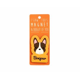 Bonjour Dog Magnet GAMA Brands | Gift Items στο MarkCenter