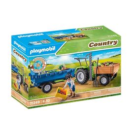 Playmobil Country Αγροτικό Τρακτέρ με Καρότσα Playmobil | Playmobil στο MarkCenter
