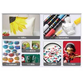 Ακρυλικός Μαρκαδόρος M&G Pink S210 2mm M&G | Γραφική Ύλη στο MarkCenter