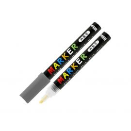 Ακρυλικός Μαρκαδόρος M&G Dark grey 5911 2mm M&G | Γραφική Ύλη στο MarkCenter