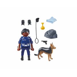 Playmobil Αστυνομικός με Σκύλο Ανιχνευτή Playmobil | Playmobil στο MarkCenter