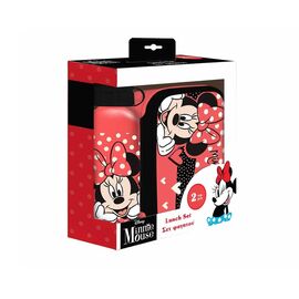 Minnie Aluminum Food Container and Bottle Set 000563555 Διακάκης  | Flasks - Food Containers στο MarkCenter