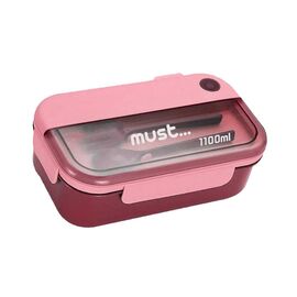 Must Food Container with Spoon and Fork 1100ml Publicatios Diakakis | Flasks - Food Containers στο MarkCenter