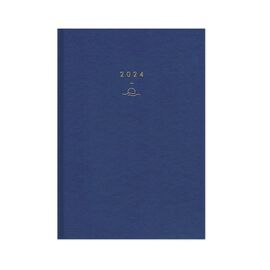 Ημερολόγιο Εβδομαδιαίο Vie 17x25 Blue Navy 2024 Adbook | Ημερολόγια στο MarkCenter