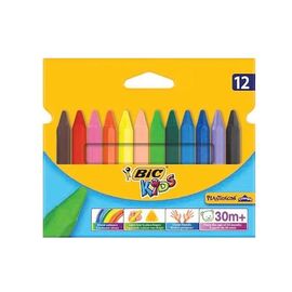 Crayons Bic Kids 12pcs Bic | Drawing Equipment στο MarkCenter