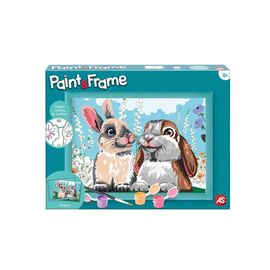 Paint & Frame Ζωγραφίζω Με Αριθμούς Cute Bunnies | 1038-41011 AS Company | Παιχνίδια για Κορίτσια στο MarkCenter