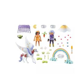 Playmobil Princess Magic Πήγασος και πριγκίπισσες του ουράνιου τόξου 71361 Playmobil | Playmobil στο MarkCenter