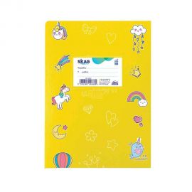 Τετράδιο Skag Διεθνές Με Σχεδια 17X25 50 Φύλλων Ριγέ Κιτρινο Skag | Σχολικά Τετράδια στο MarkCenter