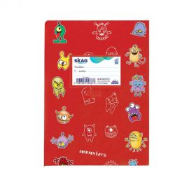 Τετράδιο Skag Διεθνές Με Σχεδια 17X25 50 Φύλλων Ριγέ Κοκκινο Skag | Σχολικά Τετράδια στο MarkCenter