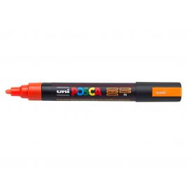 Μαρκαδόρος UNI Posca PC-5M Φωσφορούχο Πορτοκαλί Uni-ball | Γραφική Ύλη στο MarkCenter
