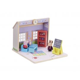 Peppa Pig Ξύλινο Σχολείο Giochi Preziosi | Παιχνίδια για Κορίτσια στο MarkCenter