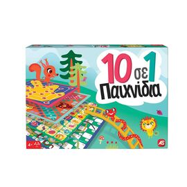Board Game 10 in 1 AS Company | Unisex Toys στο MarkCenter