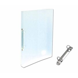 Κλασέρ Πλαστικό 23x32x2,4 (A4) Με 2 Κρίκους Ημιδιάφανο Λευκό 907.59037 Metron | Είδη Αρχειοθέτησης στο MarkCenter