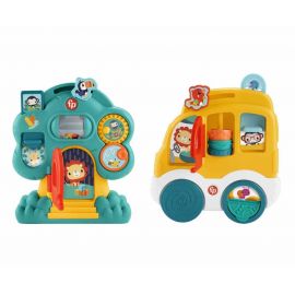 Fisher-Price Animal Friends Discovery Αυτοκινητάκι / Δεντράκι - 2 Σχέδια | HXK32 Fisher Price | Παιχνίδια στο MarkCenter