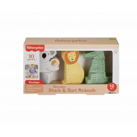 Fisher-Price Ξύλινα Ζωάκια | HXV04 Fisher Price | Παιχνίδια στο MarkCenter