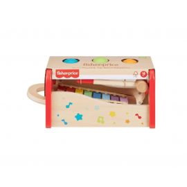 Fisher-Price Ξύλινο Μουσικό Ξυλόφωνο Πάγκος | HXT88 Fisher Price | Παιχνίδια στο MarkCenter