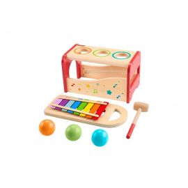 Fisher-Price Ξύλινο Μουσικό Ξυλόφωνο Πάγκος | HXT88 Fisher Price | Παιχνίδια στο MarkCenter