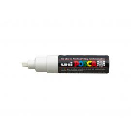 Μαρκαδόρος Χοντρός UNI Posca PC-8K Λευκό Uni-ball | Γραφική Ύλη στο MarkCenter